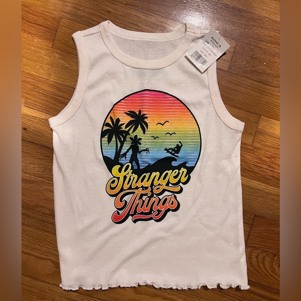 STRANGER THINGS NETFLIX Tank Top Small (7)